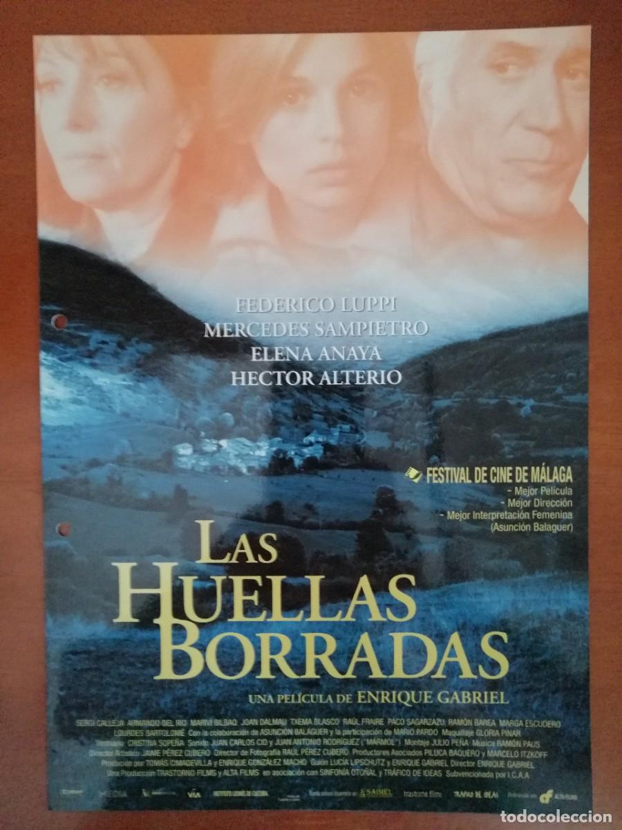 Cine: G7034 LAS HUELLAS BORRADAS-DOBLE
