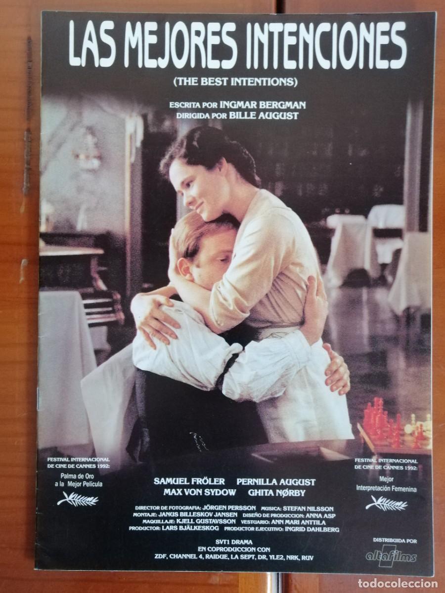 Cine: G7056 LAS MEJORES INTENCIONES (THE BEST INTENTIONS)-LIBRO 14 PAGINAS
