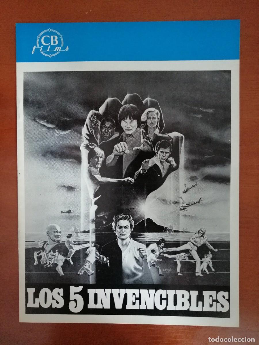 Cine: G7337 LOS 5 INVENCIBLES-LIBRO 8 PAGINAS