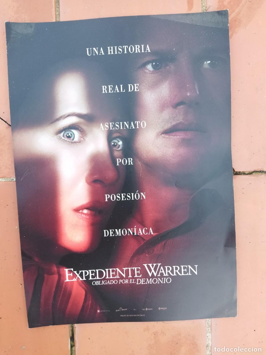 Cinema: guia de cine EXPEDIENTE WARREN obligado por el demonio SIN USAR