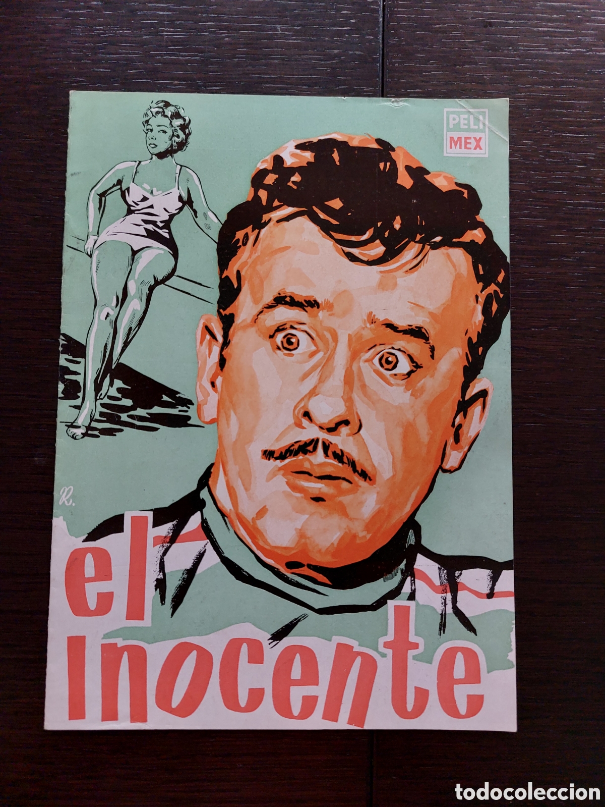 Cinema: Guia original librillo estreno El Inocente. Pedro Infante, Silvia Pinal. Peli Mex