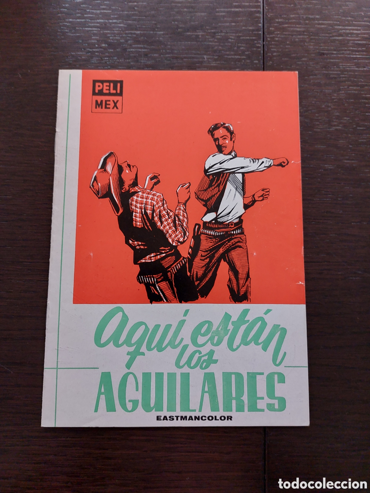 Cinema: Guia original librillo estreno Aqu&iacute; est&aacute;n los Aguilares. Luis y Toni Aguilar. Peli Mex