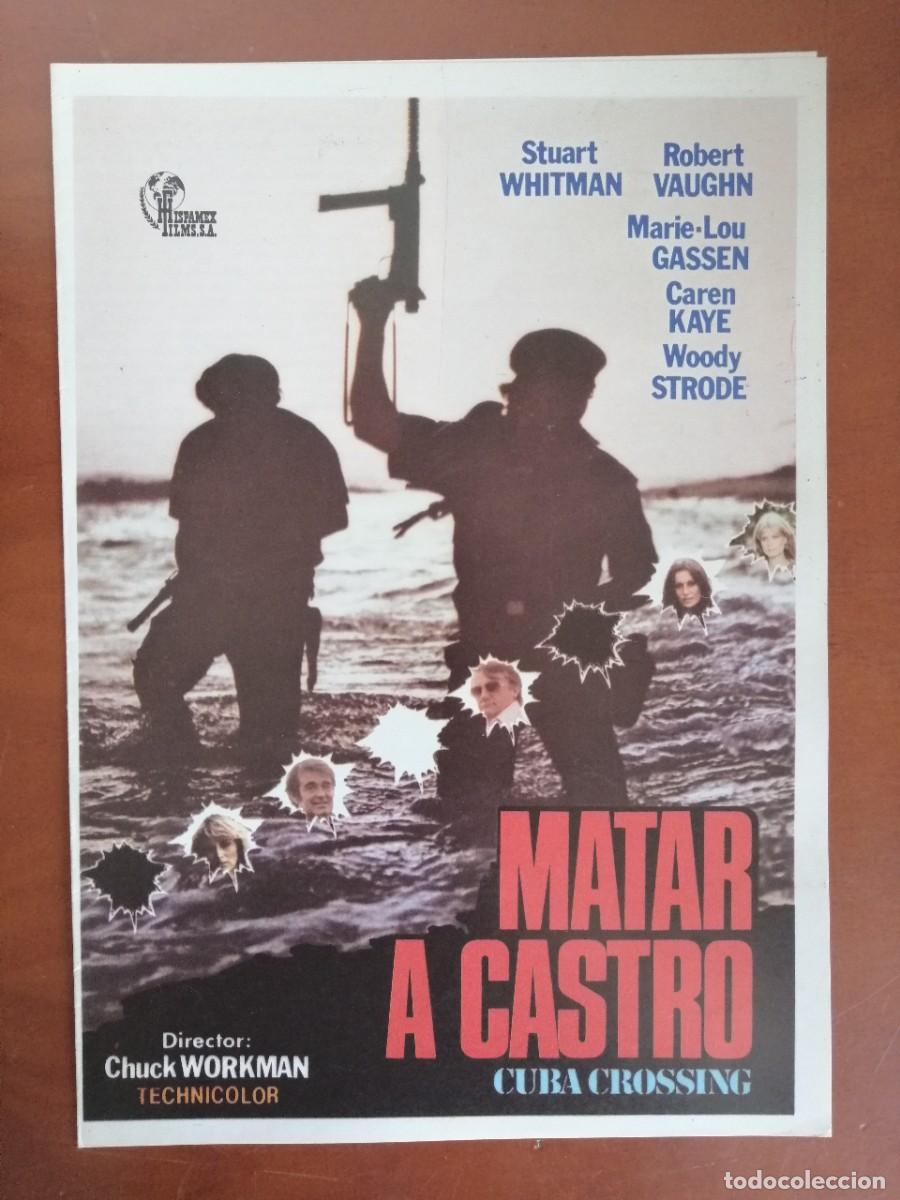 Cinema: G7971 MATAR A CASTRO (CUBA CROSSING)-DOBLE