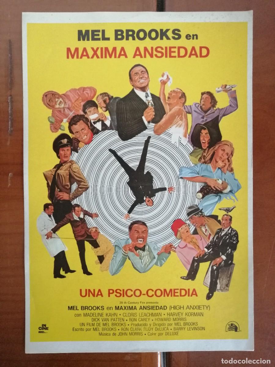Cinema: G7999 MAXIMA ANSIEDAD-SENCILLO
