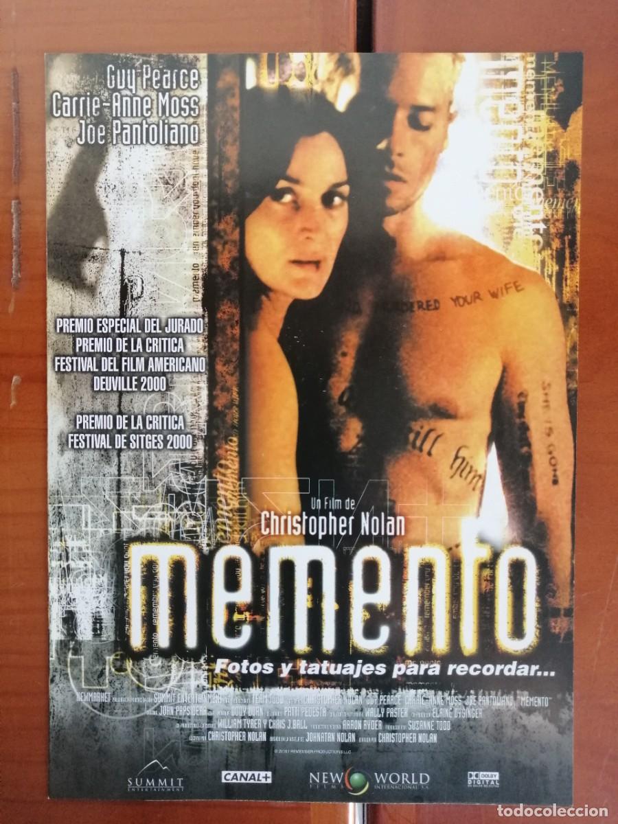 Cinema: G8038 MEMENTO-DOBLE-