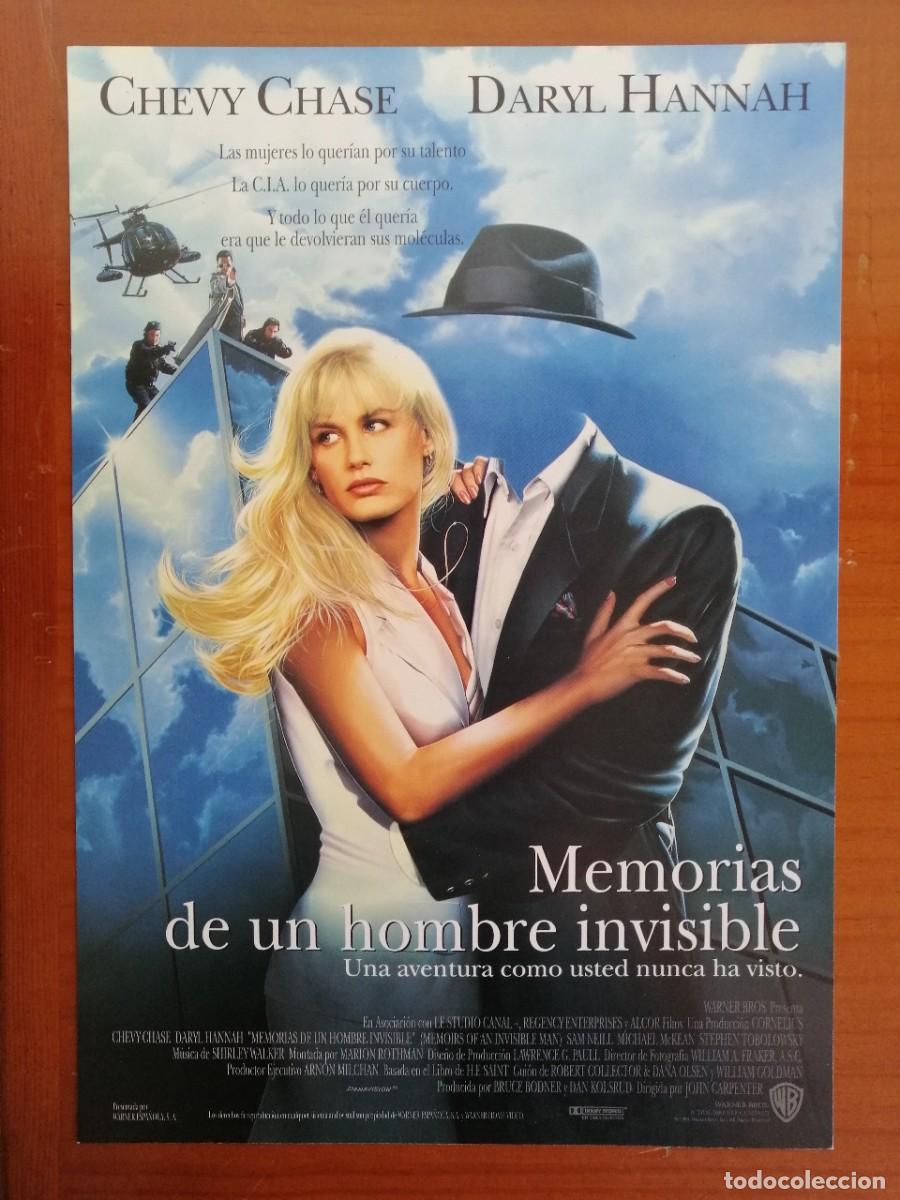 Cinema: G8045 MEMORIAS DE UN HOMBRE INVISIBLE-SENCILLO