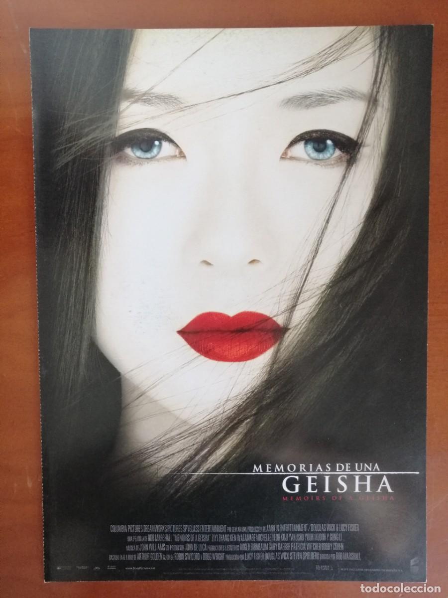 Cinema: G8047 MEMORIAS DE UNA GEISHA-DOBLE