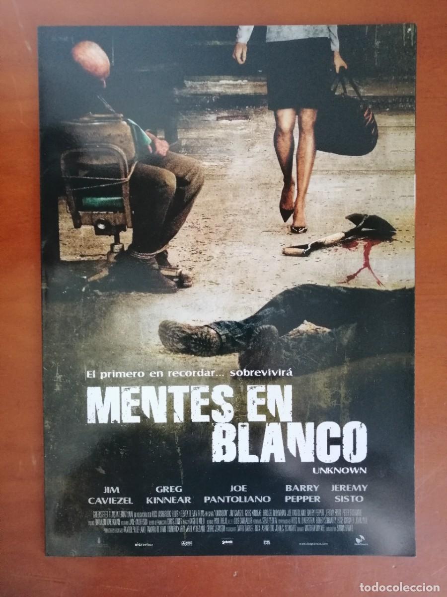 Cinema: G8061 MENTES EN BLANCO (UNKNOWN)-DOBLE