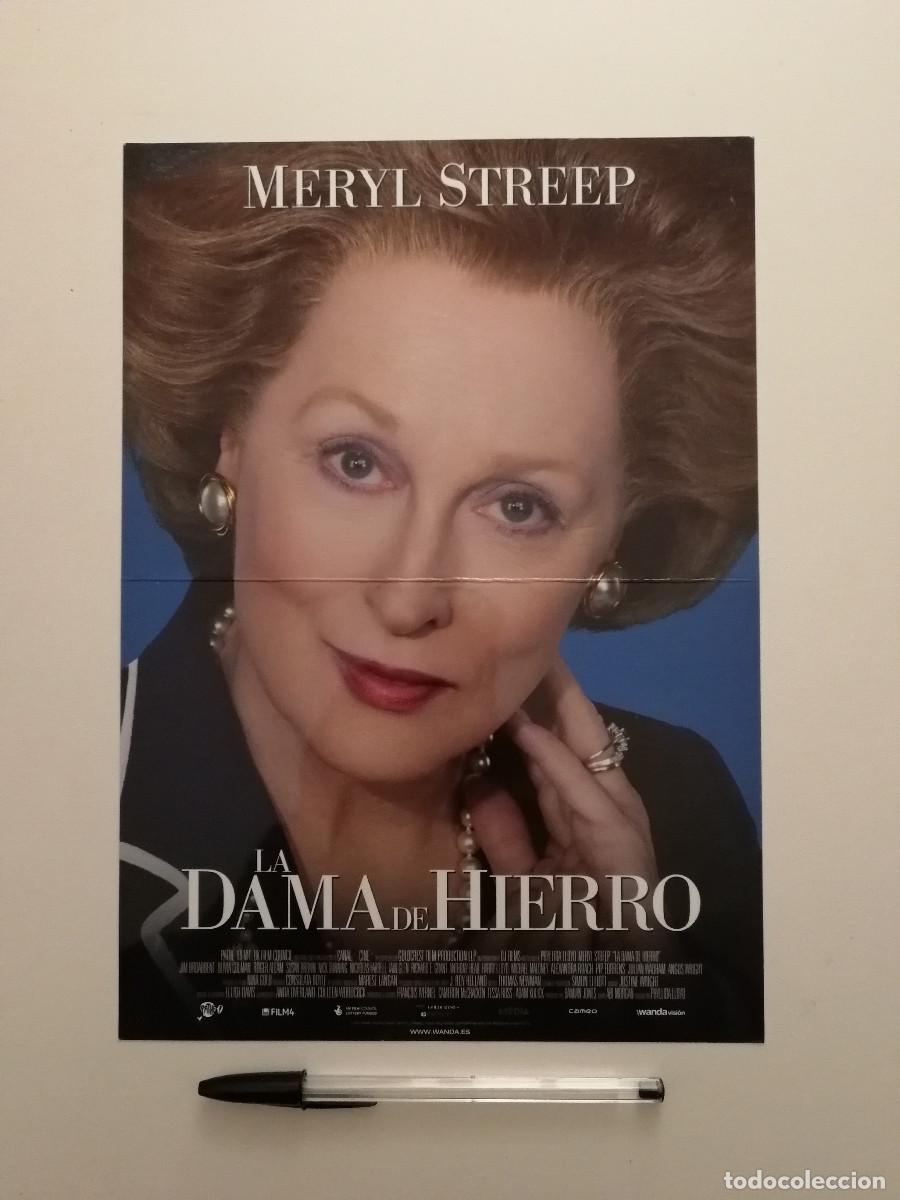 Cinema: GUIA ORIGINAL -A4- LA DAMA DE HIERRO - MERYL STREEP