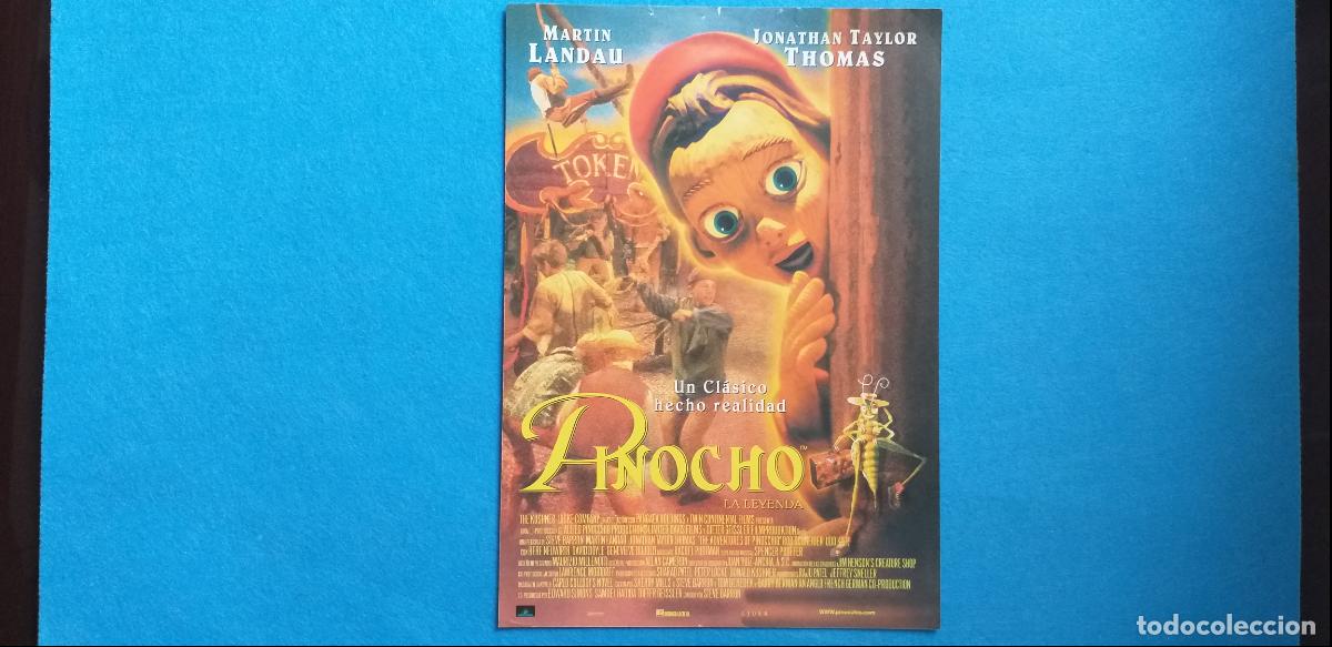Cine: Guia simple: Pinocho, la leyenda. Con: Martin Landau, Jonathan Taylor Thomas, Udo kier