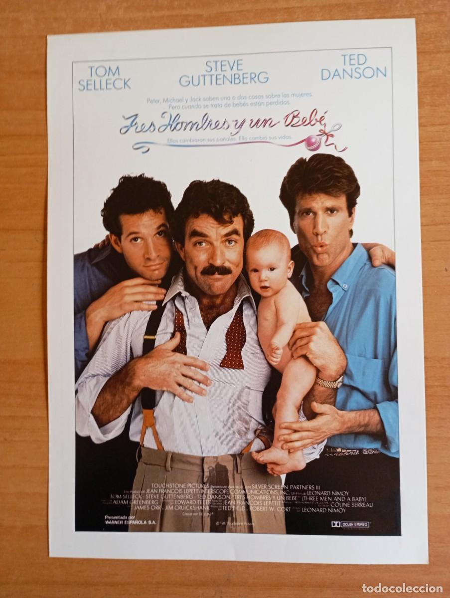 Kino: G31-GUIA DE LA PELICULA --TRES HOMBRES Y UN BEBE