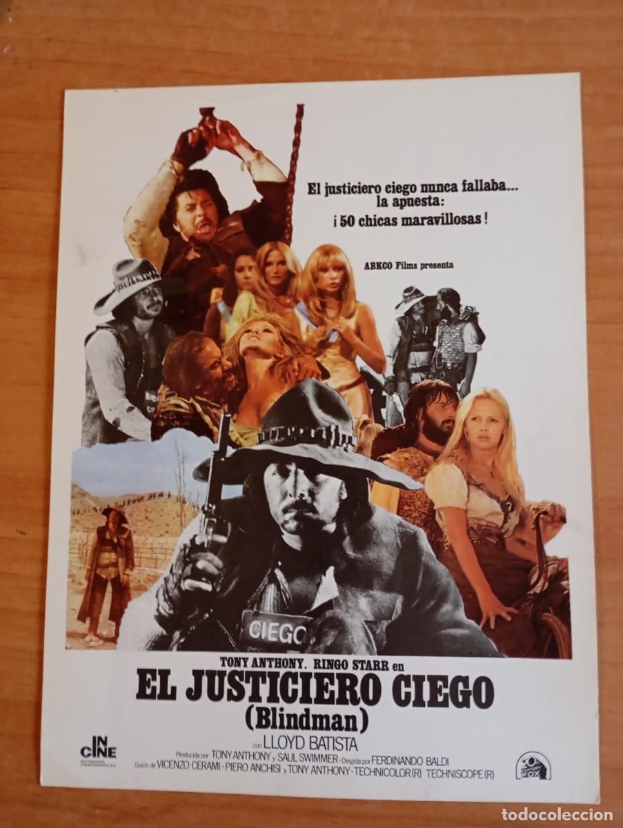 Cinema: G31-GUIA DE LA PELICULA --EL JUSTICIERO CIEGO
