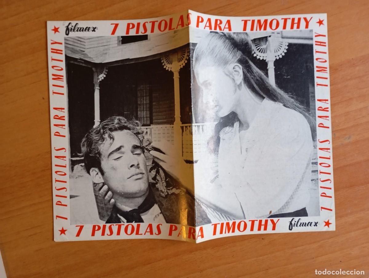 Cinema: G31-GUIA DE LA PELICULA --7 PISTOLAS PARA TIMOTHY