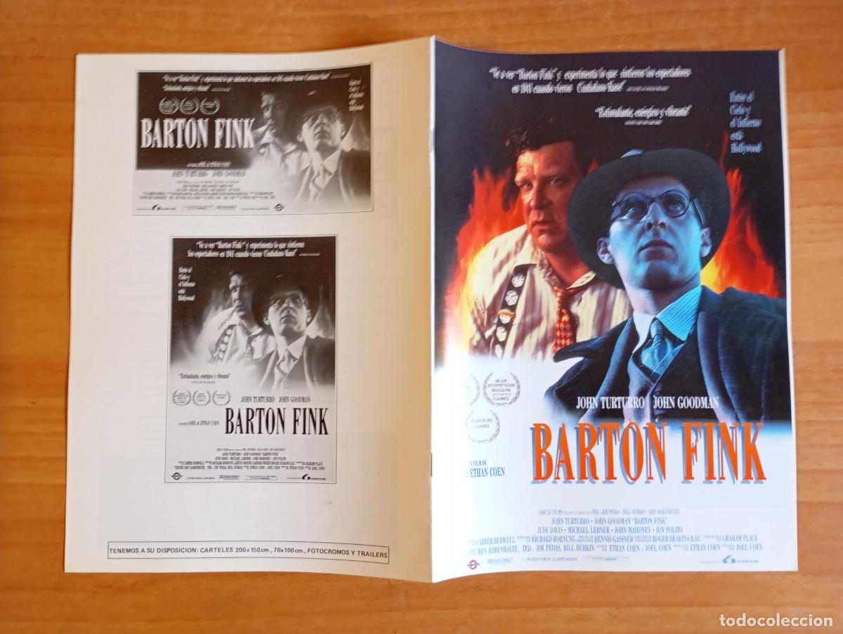 Cinema: G31-GUIA DE LA PELICULA --BARTON FINK