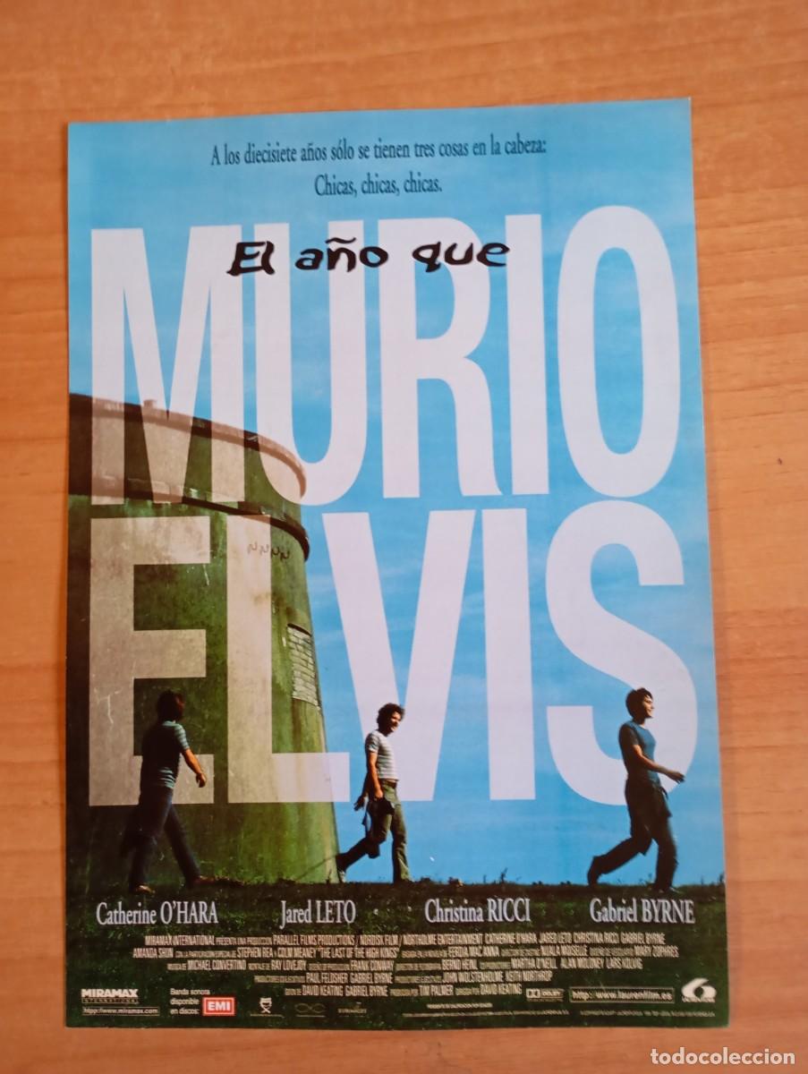 Cinema: G31-GUIA DE LA PELICULA -- EL A&Ntilde;O QUE MURIO ELVIS