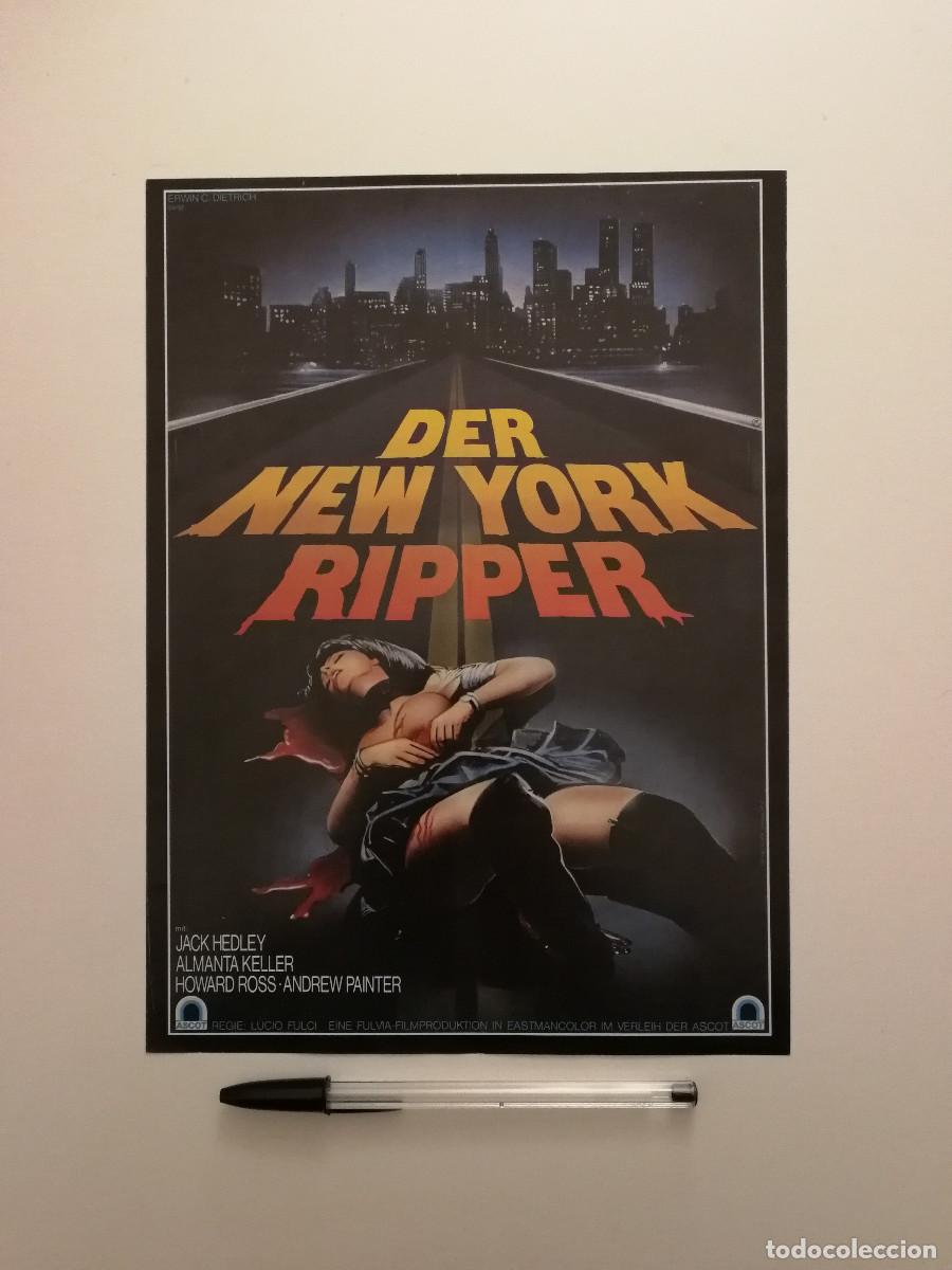 Cinema: FICHA COLECCIONABLE -A4- EL DESTRIPADOR DE NUEVA YORK - LUCIO FULCI -TERROR GORE-GIALLO - NEW RIPPER