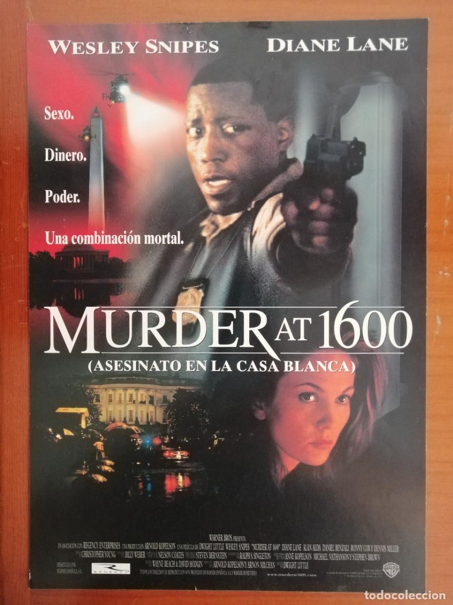 Cinema: G8400 MURDER AT 1600 (ASESINATO EN LA CASA BLANCA)-SENCILLO