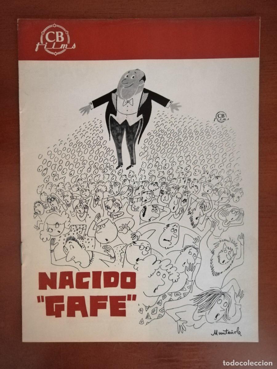 Cinema: G8421 NACIDO &rdquo;GAFE&rdquo;-LIBRO 8 PAGINAS