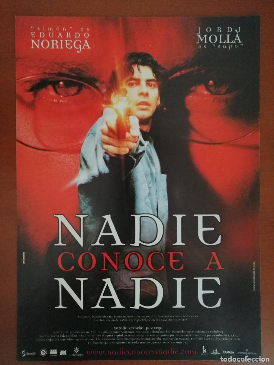 Cinema: G8429 NADIE CONOCE A NADIE-SENCILLO