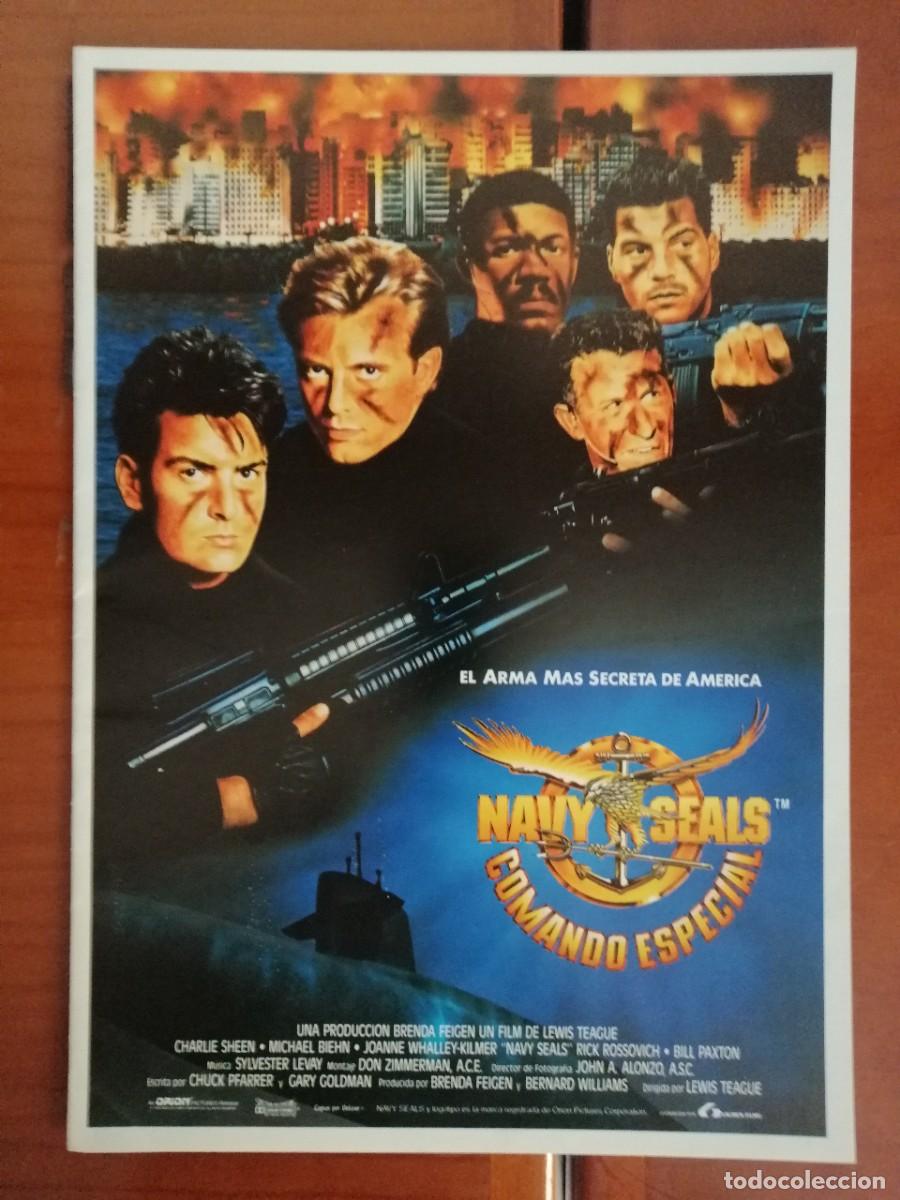 Cinema: G8449 NAVY SEALS (COMANDO ESPECIAL)-LIBRO 8 PAGINAS