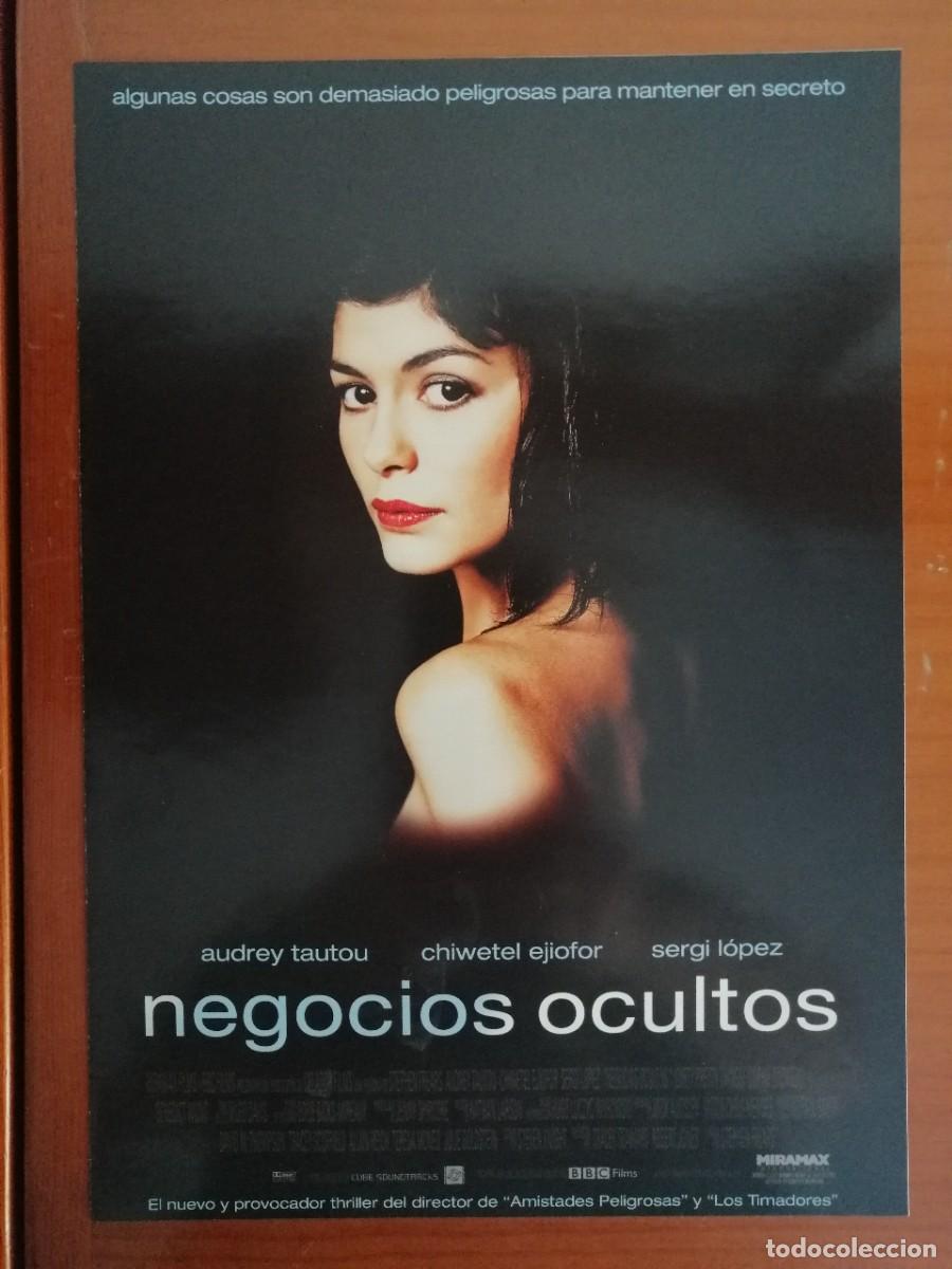 Cinema: G8457 NEGOCIOS OCULTOS-DOBLE