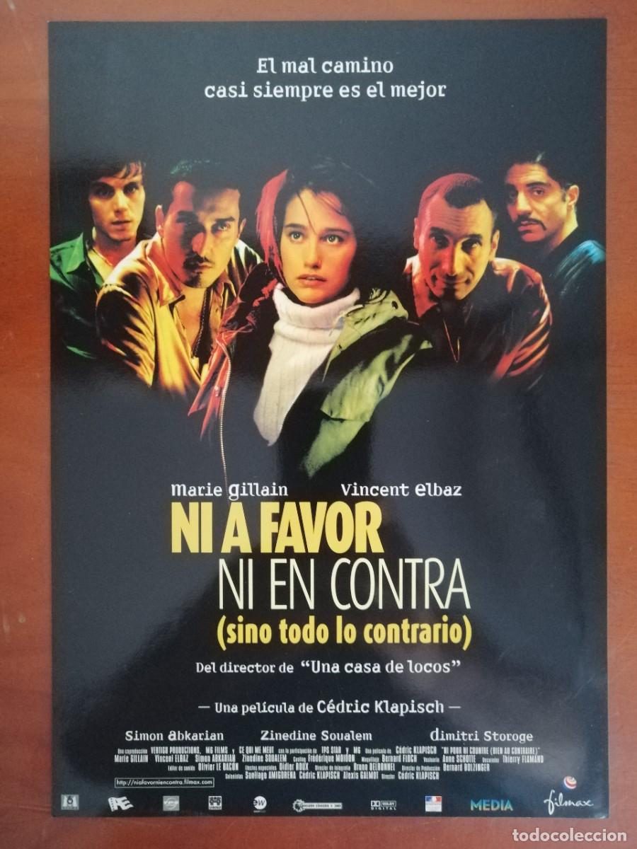 Cinema: G8472 NI A FAVOR NI EN CONTRA (SINO TODO LO CONTRARIO)-SENCILLO