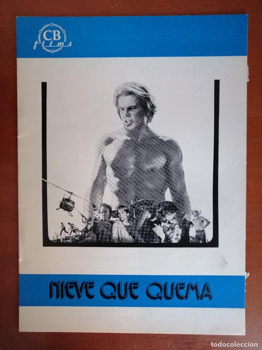 Cinema: G8487 NIEVE QUE QUEMA-LIBRO 8 PAGINAS