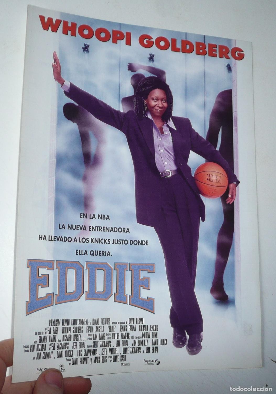 Cinema: Eddie (Steve Rash, 1996) Gu&iacute;a de cine. Whoopi Goldberg, Frank Langella