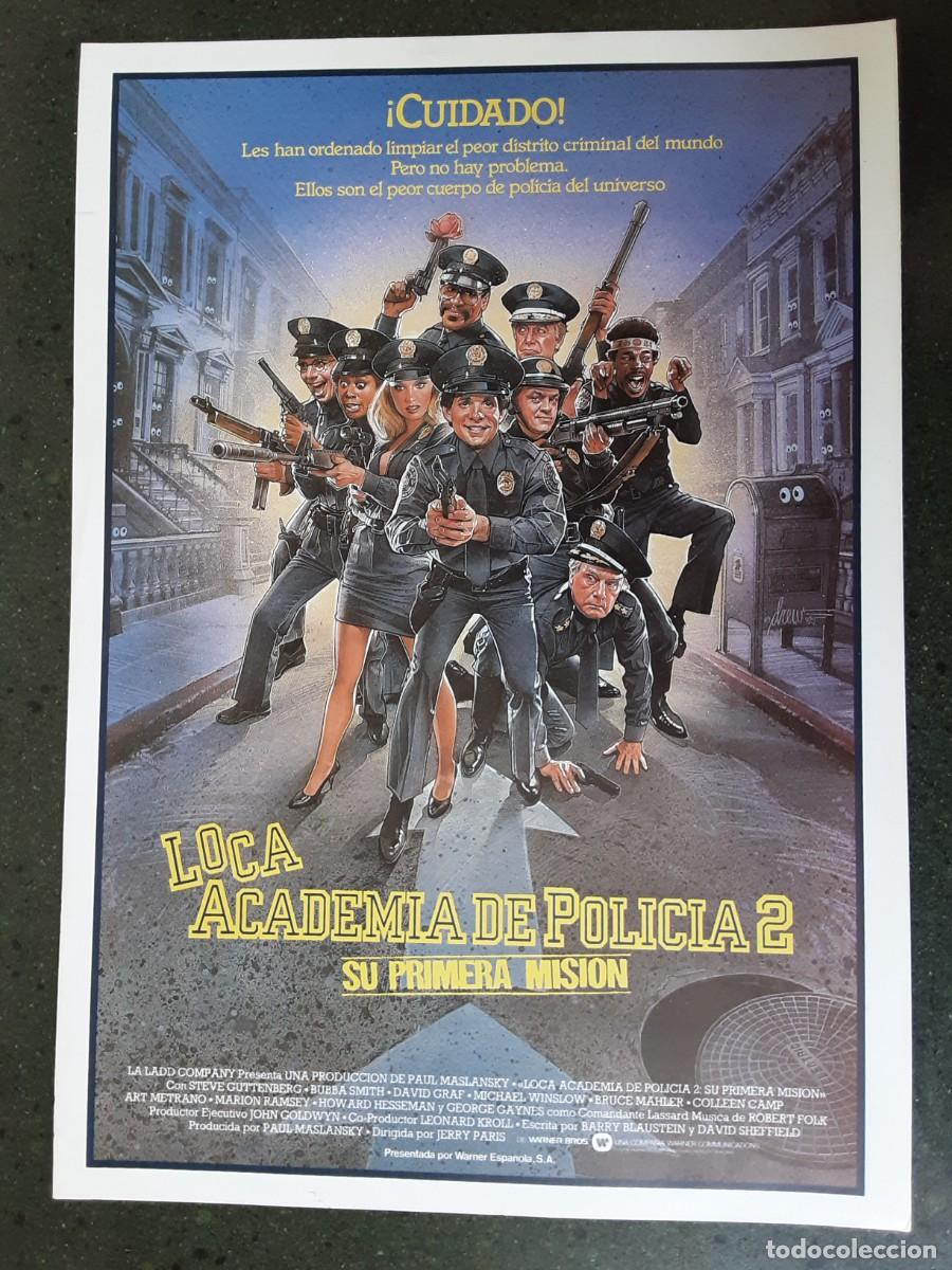 Cinema: LOCA ACADEMIA DE POLICIA 2 SU PRIMERA MISION, STEVE GUTTENBERG, BUBBA SMITH.