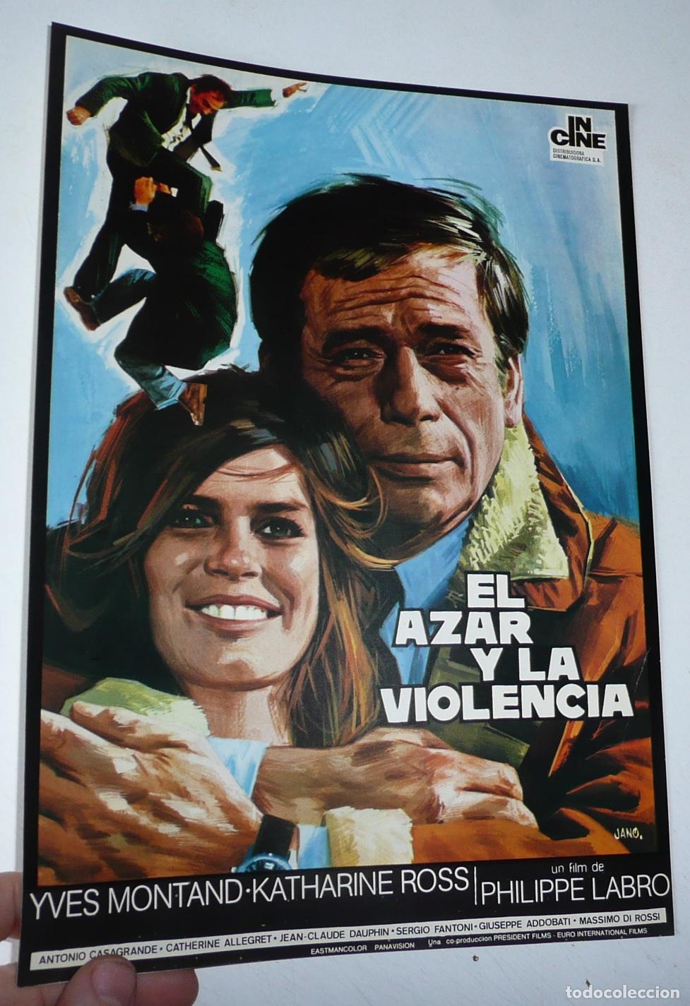 Cinema: El azar y la violencia (Philippe Labro, 1984) Gu&iacute;a de cine. Yves Montand, Katharine Ross