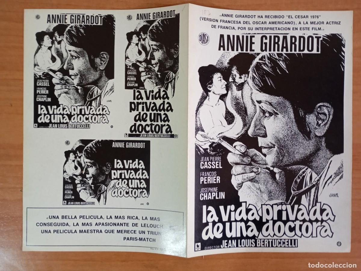 Cinema: G31-GUIA DE LA PELICULA --LA VIDA PRIVADA DE UNA DOCTORA