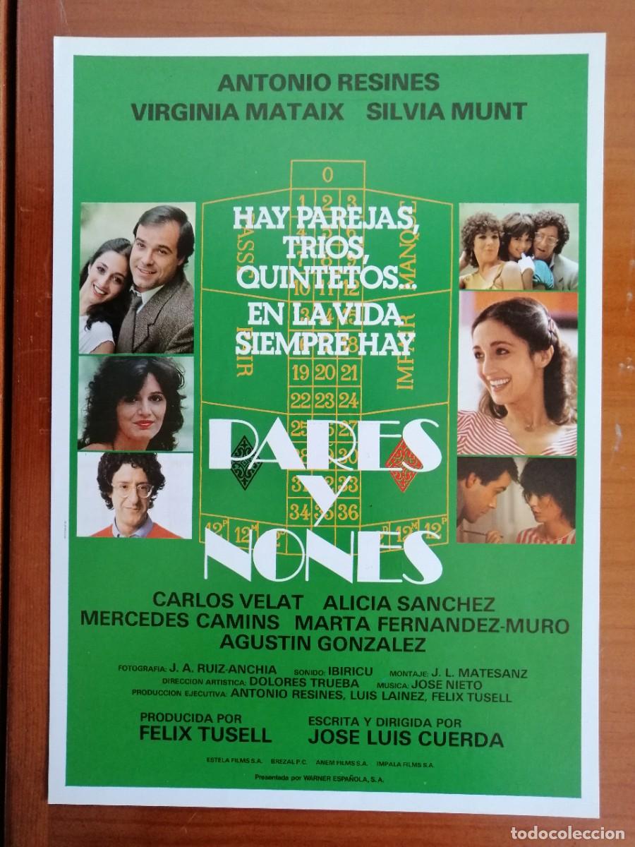 Cine: G8834 PARES Y NONES-SENCILLO