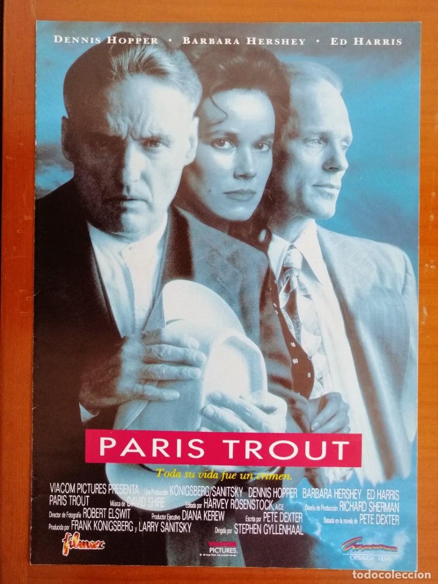 Cine: G8838 PARIS TROUT-DOBLE