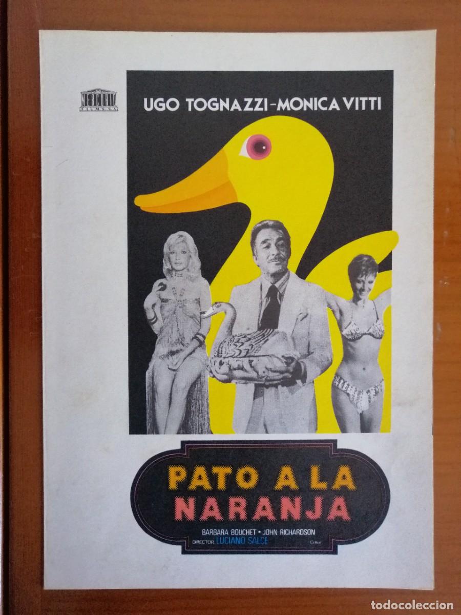 Cinema: G8882 PATO A LA NARANJA-DOBLE