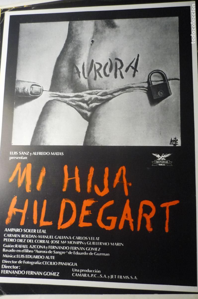 Cinema: guia mi hija hildegart amparo soler leal