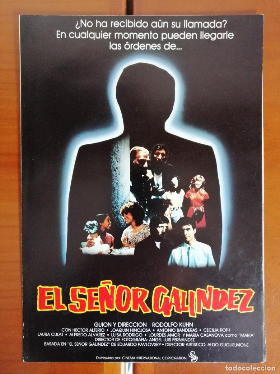 Cinema: G3868 EL SE&Ntilde;OR GALINDEZ-DOBLE
