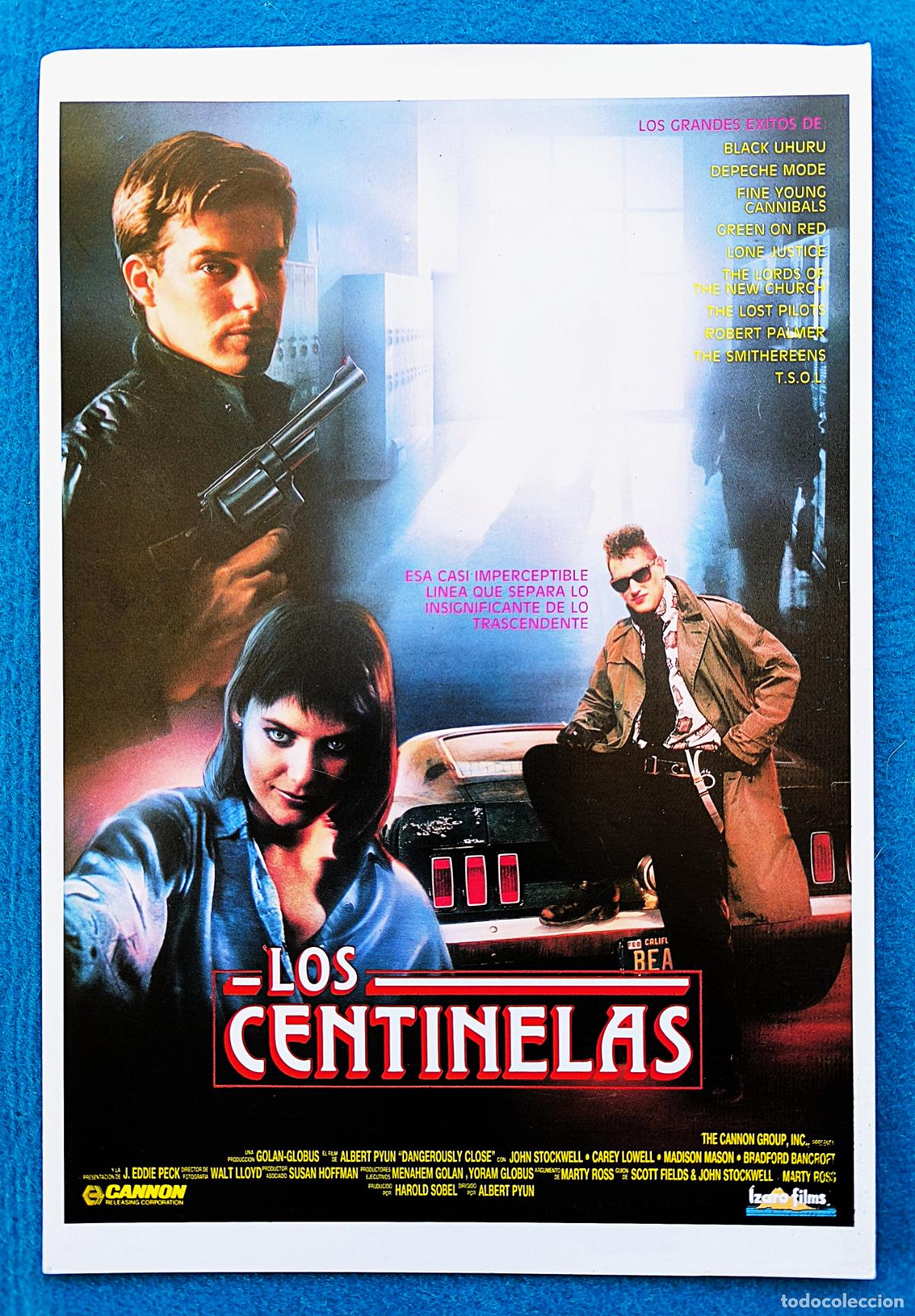 Cinema: RW GUIA PUBLICITARIA CINE LOS CENTINELAS JOHN STOCKWELL J. EDDIE PECK G224