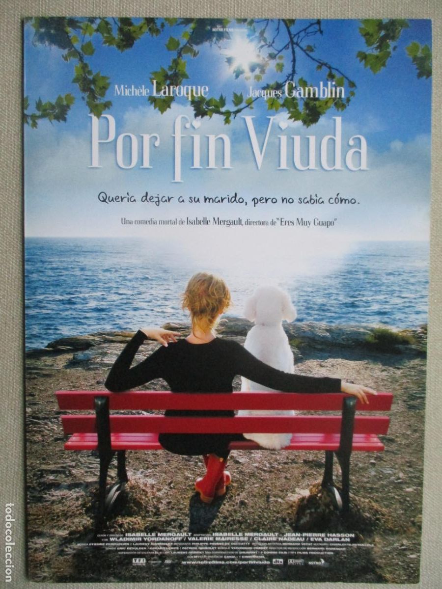 Cine: POR FIN VIUDA. GUIA ORIGINAL ESTRENO. PEDIDO MINIMO EN GUIAS 10 EUROS.