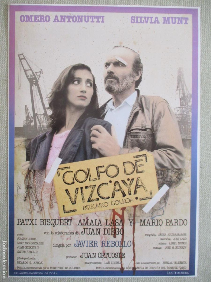 Cine: GOLFO DE VIZCAYA. GUIA ORIGINAL ESTRENO. PEDIDO MINIMO EN GUIAS 10 EUROS.
