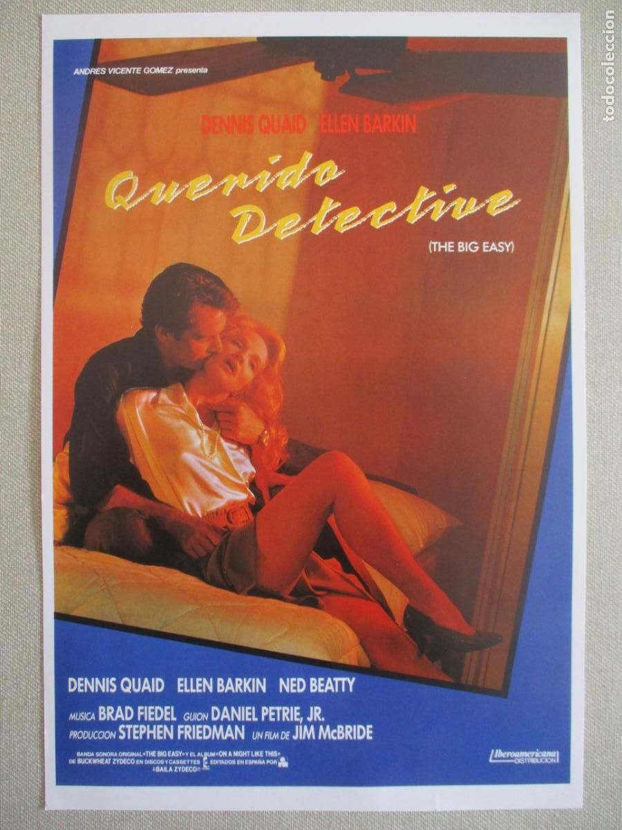 Cine: QUERIDO DETECTIVE. GUIA ORIGINAL ESTRENO. PEDIDO MINIMO EN GUIAS 10 EUROS.