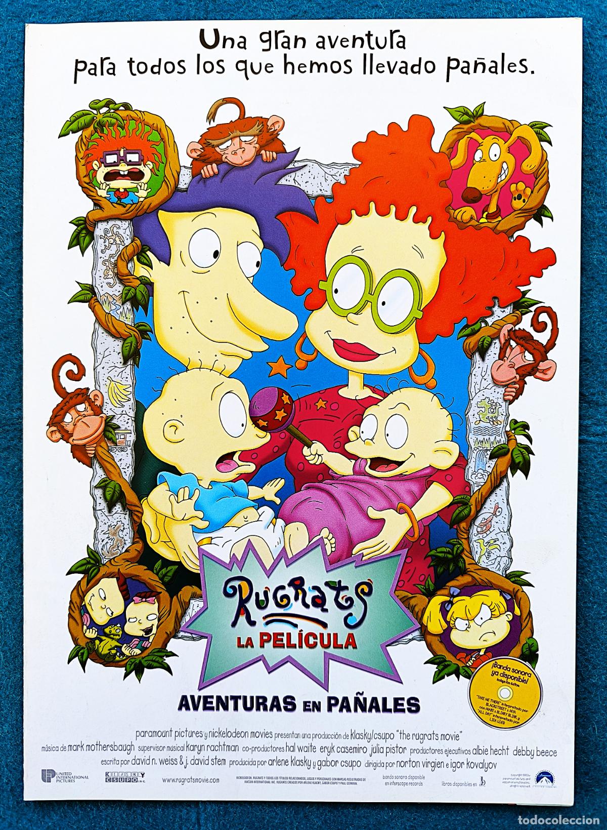 Cinema: RW GUIA PUBLICITARIA CINE RUGRATS AVENTURAS EN PA&Ntilde;ALES PARAMOUNT UNIVERSAL G367