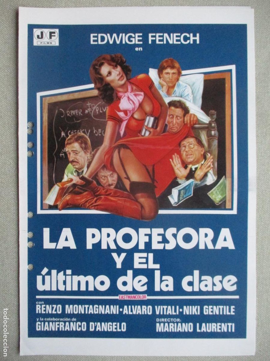 Kino: LA PROFESORA Y EL ULTIMO DE LA CLASE. (AGUJEROS DE TALADRO). PEDIDO MINIMO EN GUIAS 10 EUROS.