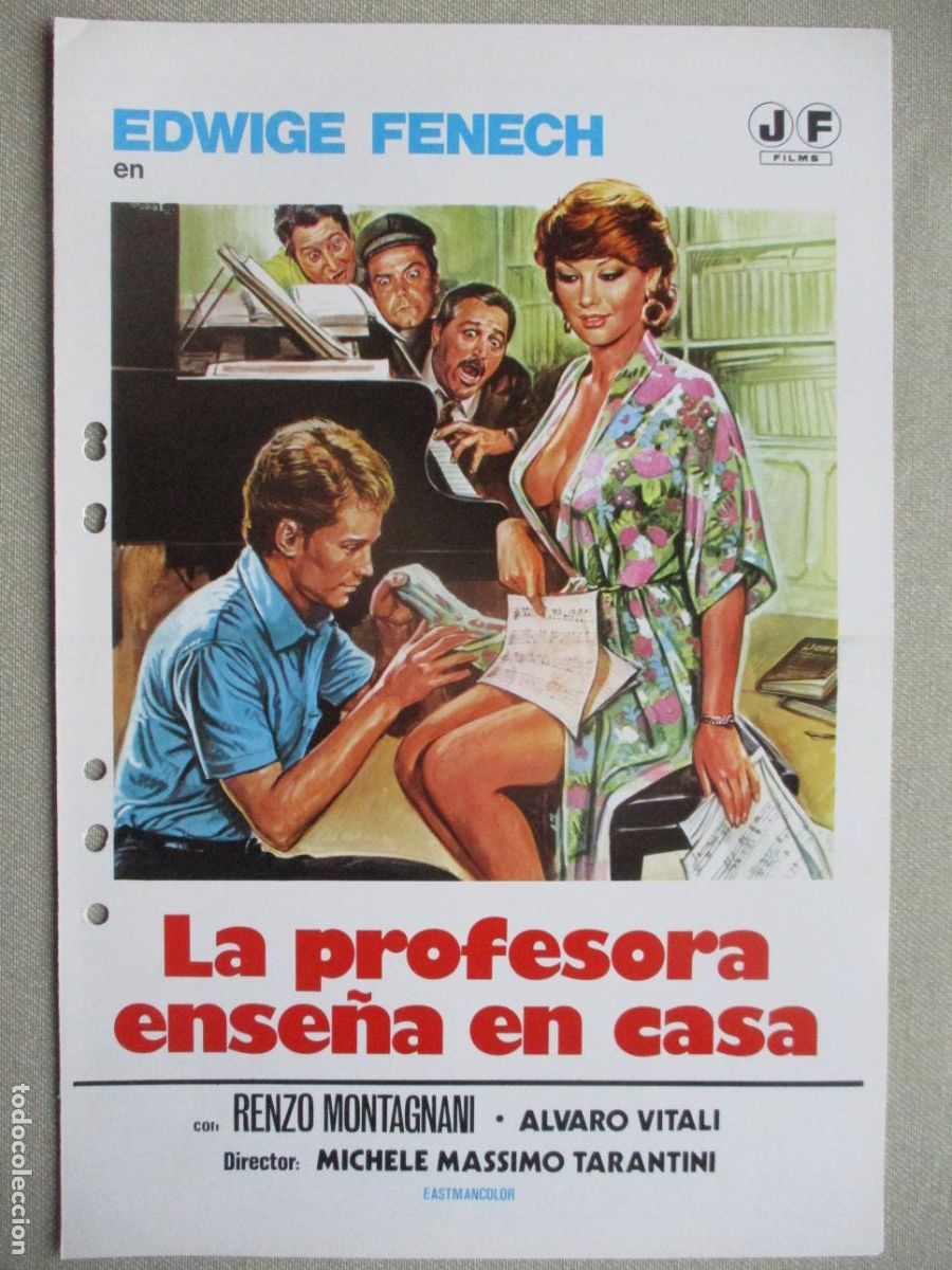 Kino: LA PROFESORA ENSE&Ntilde;A EN CASA. (AGUJEROS DE TALADRO). PEDIDO MINIMO EN GUIAS 10 EUROS.