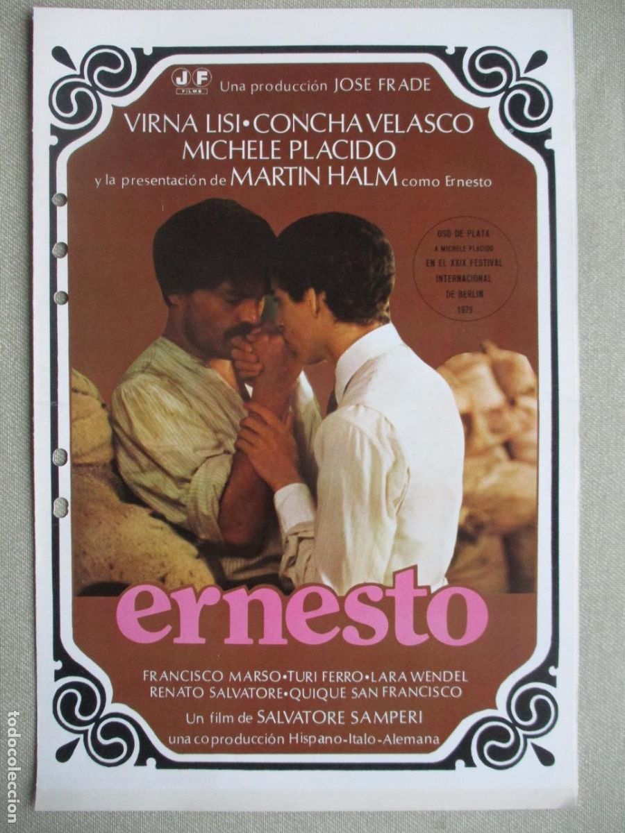Kino: ERNESTO. (AGUJEROS DE TALADRO). PEDIDO MINIMO EN GUIAS 10 EUROS.