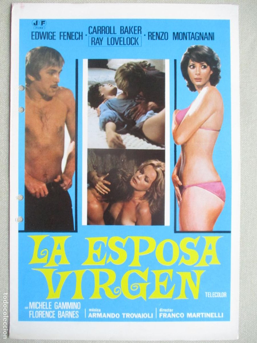 Cin&eacute;ma: LA ESPOSA VIRGEN. (AGUJEROS DE TALADRO). PEDIDO MINIMO EN GUIAS 10 EUROS.