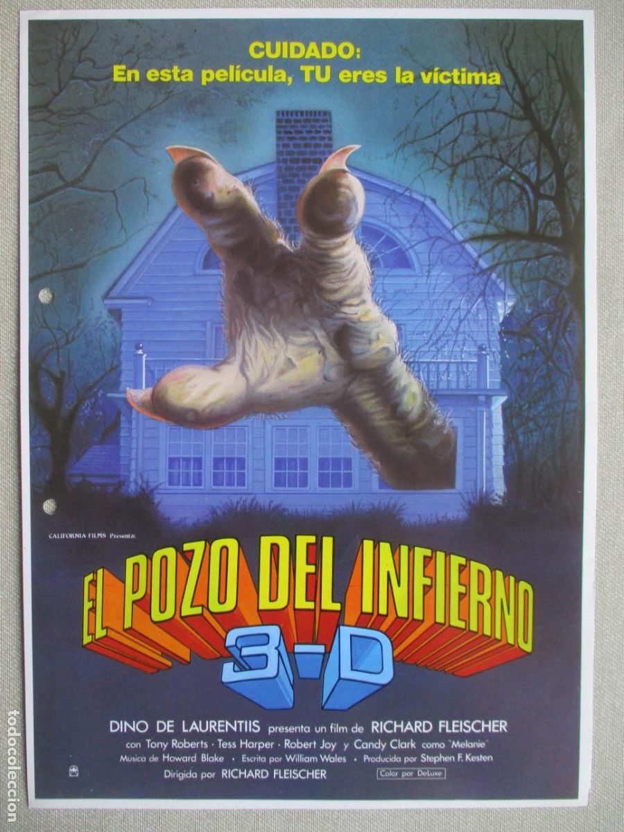 Cin&eacute;ma: EL POZO DEL INFIERNO. (AGUJEROS DE TALADRO). PEDIDO MINIMO EN GUIAS 10 EUROS.