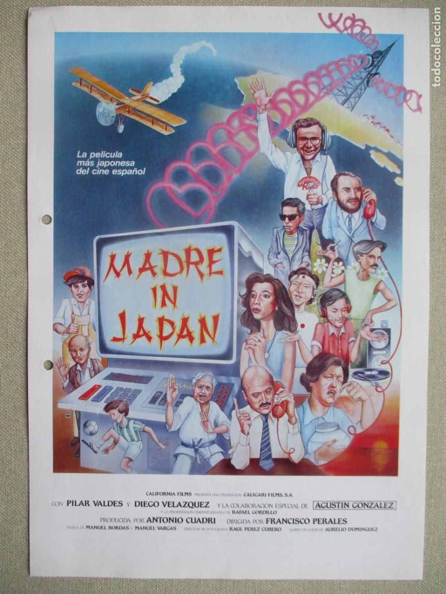 Cin&eacute;ma: MADRE IN JAPAN. (AGUJEROS DE TALADRO). PEDIDO MINIMO EN GUIAS 10 EUROS.