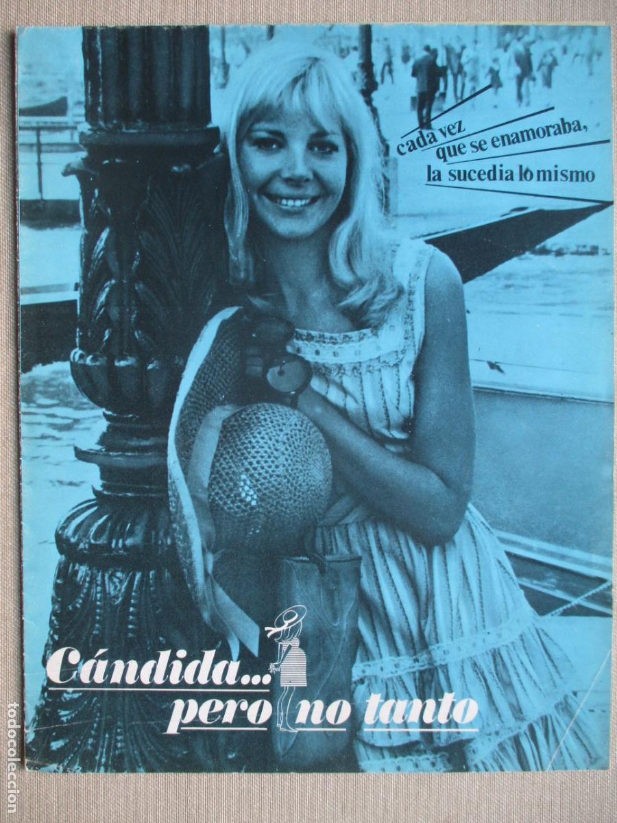 Cine: CANDIDA...PERO NO TANTO. GUIA ORIGINAL ESTRENO. PEDIDO MINIMO EN GUIAS 10 EUROS.