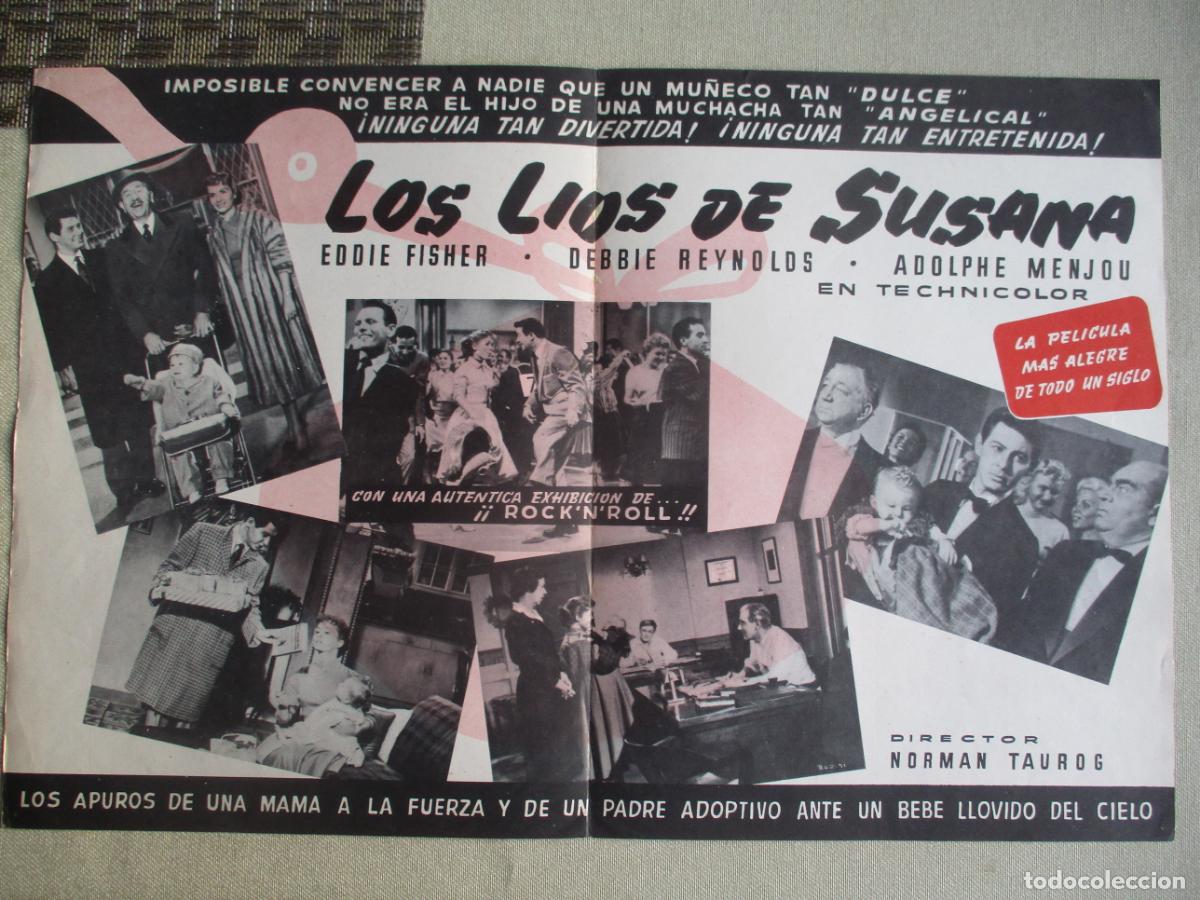 Cin&eacute;ma: LOS LIOS DE SUSANA. GUIA ORIGINAL ESTRENO. PEDIDO MINIMO EN GUIAS 10 EUROS.
