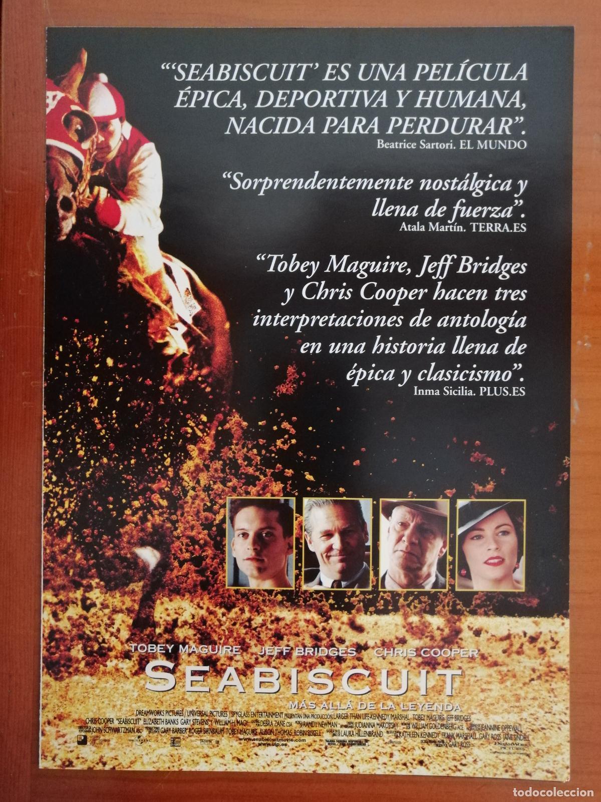 Cinema: G9748 SEABISCUIT-DOBLE